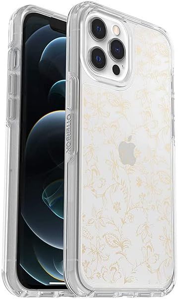 OtterBox Symmetry Clear Case for iPhone 12 Pro Max WallFlower Graphic Durable Protection
