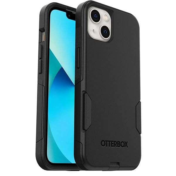 OtterBox iPhone 13 Commuter Series Case - Slim, Tough, Pocket-Friendly Protection in Black