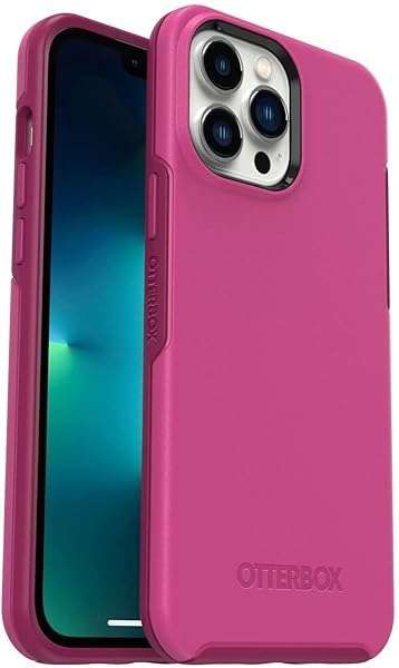 OtterBox Symmetry Series Case for iPhone 13/12 Pro Max - RENAISSANCE PINK, Sleek Design & Camera Protection
