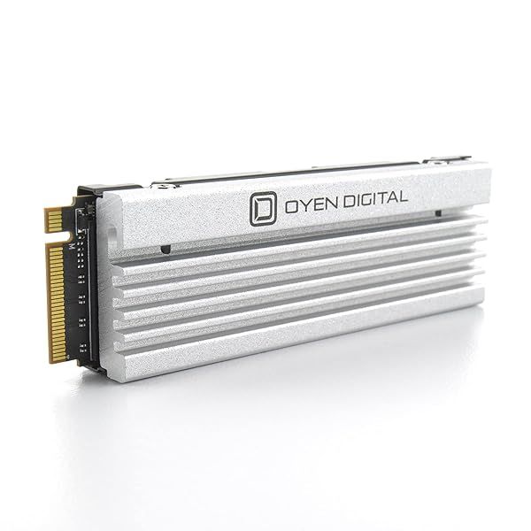 Oyen Digital Dash Pro 4TB NVMe SSD for PS5 - High-Speed PCIe TLC NAND with Heatsink