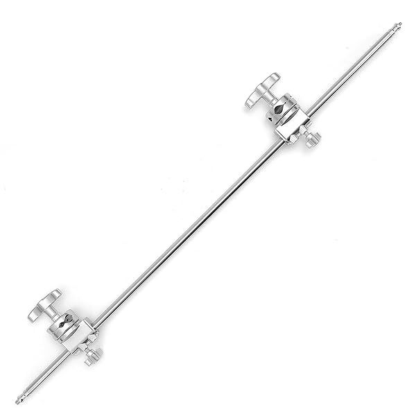 "PHOCUS 42" C Stand Boom Arm with Swivel Grip Heads for Photography & Studio Equipment"