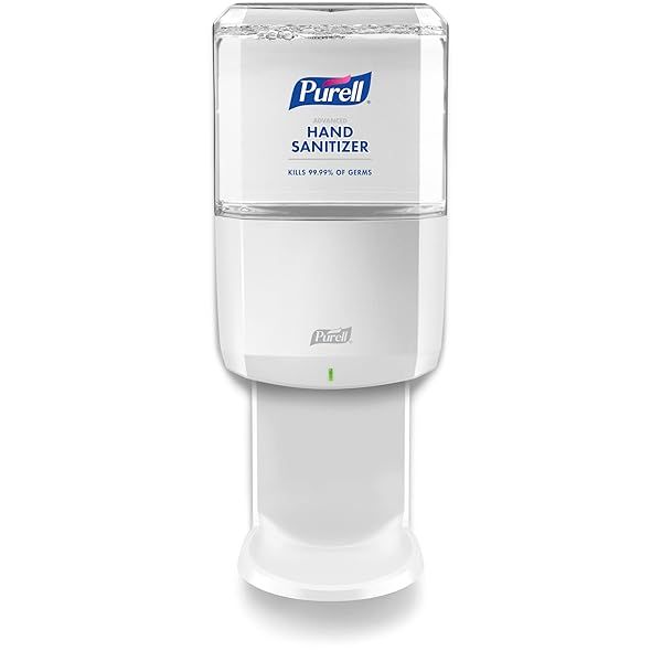 PURELL ES8 Automatic Hand Sanitizer Dispenser - Energy-on-the-Refill, 1200 mL, White - Pack of 1 (Model 7720-01)