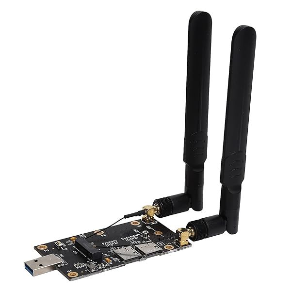 Buy PUSOKEI M.2 to USB 3.0 Adapter - 3042/3052 NGFF B Key with Nano SIM Slot for 3G/4G/5G Modules & Antenna