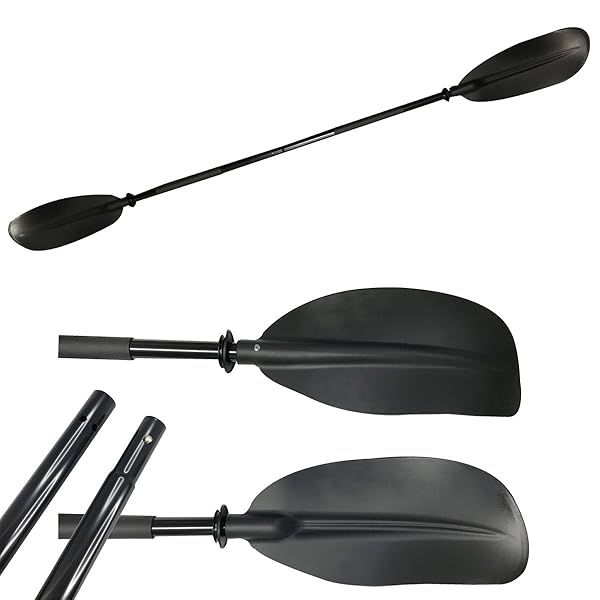 "Buy Pactrade Marine 84" Double-Ended Detach Paddle for Kayaks, Rafts & Canoes - Lightweight Aluminum Design"