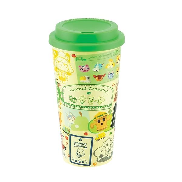 Paladone Animal Crossing Travel Mug - Official 350ml Multicolour Merchandise