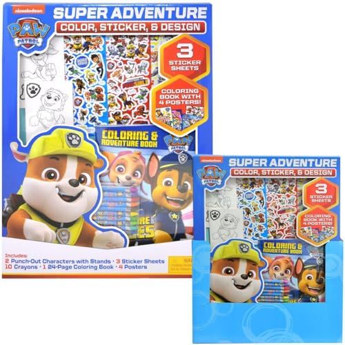 Ultimate Paw Patrol Super Activity Set: Fun Games & Creative Play for Kids!