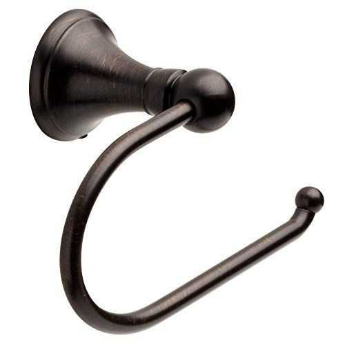 Peerless LKW150-VBR Euro Toilet Paper Holder in Venetian Bronze - Stylish Bath Hardware Accessory