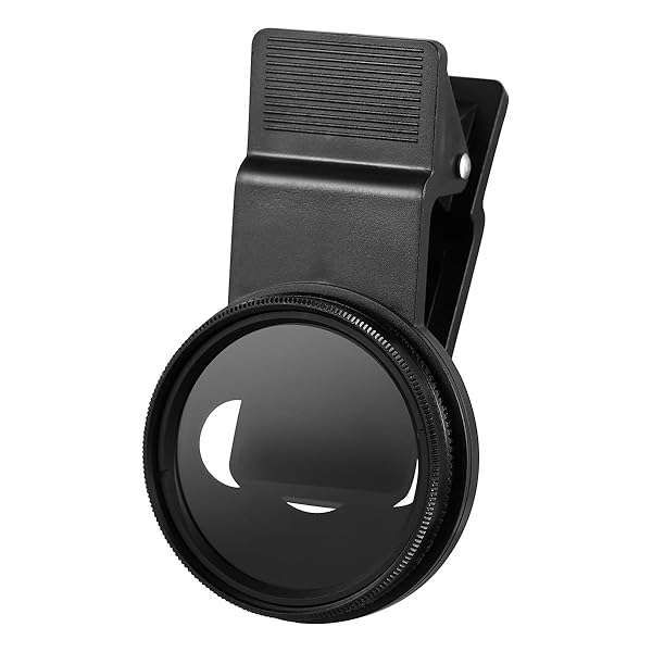 UKCOCO 37mm CPL Filter Lens - Universal Clip-On Polarizer for iPhone & Smartphones