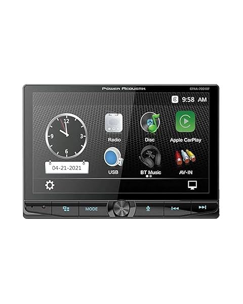 "Power Acoustik CPAA-70D10F: 10.6" Car Stereo with Apple CarPlay, Android Auto, Bluetooth & More"