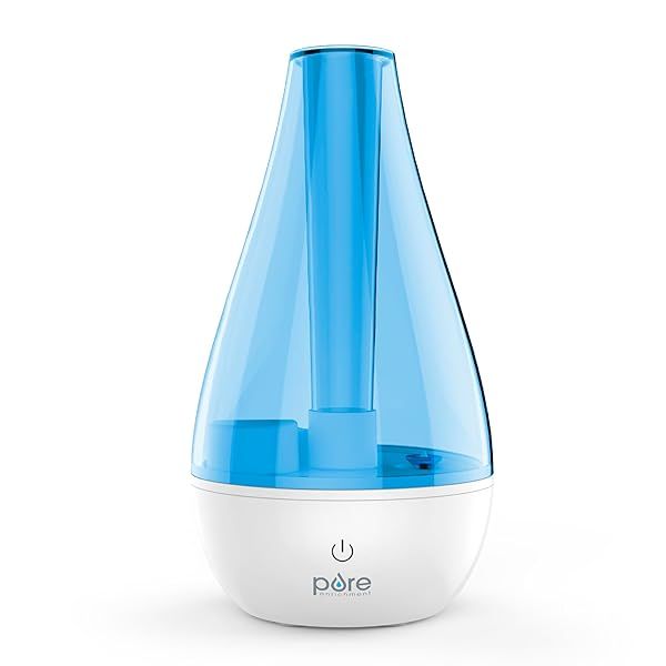 Pure Enrichment MistAire Studio: Compact Ultrasonic Cool Mist Humidifier for Small Spaces & Offices - Auto Shut-Off & Night Light