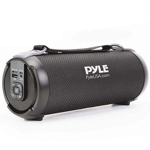 Buy Pyle Wireless Portable Bluetooth Boombox Speaker - 100W Loud Stereo with AUX, MP3/USB/SD, FM Radio & Tweeter