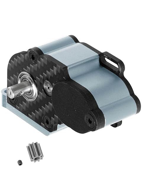 RCMYou Aluminum Transmission Gearboxes Upgrade for Axial SCX10 SCX10 II 90046 90047 RC Crawler Car Alloy Hop Ups Titanium