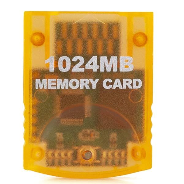 RGEEK 1024MB High Speed Game Memory Card for Nintendo Gamecube and Wii Console