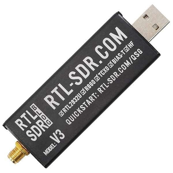 RTL-SDR Blog V3 R860 RTL2832U 1PPM TCXO SMA Dongle - High-Performance Software Defined Radio
