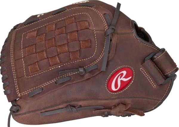 "Rawlings Player Preferred 12.5" Left Hand Throw Baseball/Softball Glove - Basket Web Design"