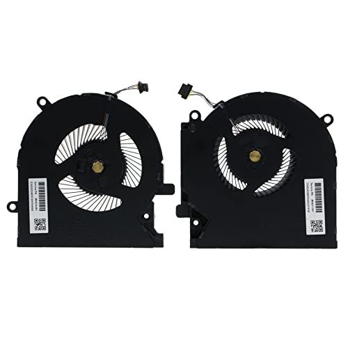 Replacement CPU and GPU Cooling Fan for HP OMEN 15 EK Models M04215 001 M04216 001 ND8CC02 19J22 M04217 001 ND85C27 19J25 DC12V