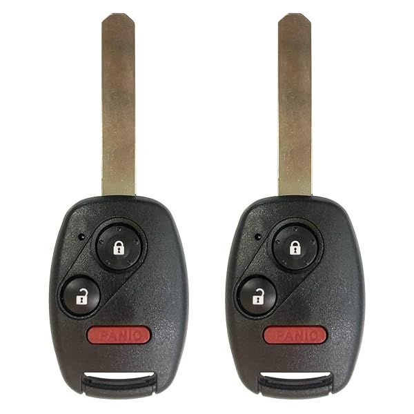 Replacement Honda Civic LX Remote Car Key Fob N5F-S0084A 2006 2007 2008 2009 2010 2011 by AUTOKEYMAX Pair