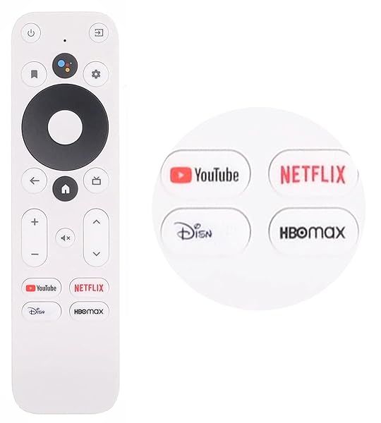Replacement ONN Android TV 4K UHD Stick Remote Control with Voice Function for Enhanced Viewing Experience