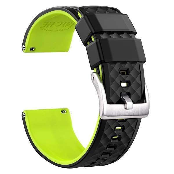 Ritche 22mm Silicone Watch Band for Samsung Galaxy Watch 3 - Perfect Valentine's Day & Christmas Gift for Him/Her