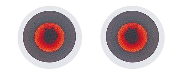 "Rockville HC85-LED 8" 700W In-Ceiling Home Theater Speakers with Red LED - Ultimate Sound Experience"