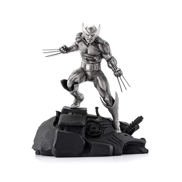 Royal Selangor Hand Finished Marvel Collection Limited Edition Wolverine Victorious Statue Gift for Collectors