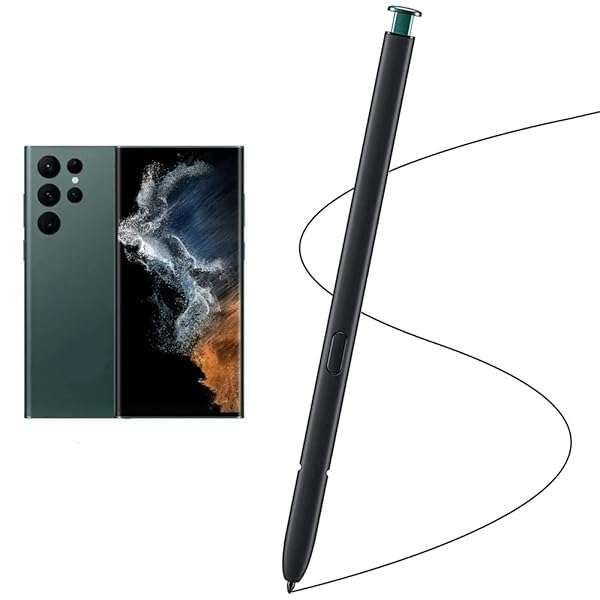 Replacement S Pen for Samsung Galaxy S22 Ultra 5G - Non-Bluetooth Green Stylus
