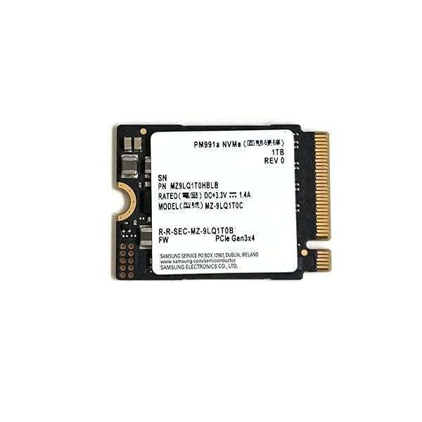 SAMSUNG 1TB SSD M.2 2230 PM991a NVMe for Surface Pro, Steam Deck, Dell, HP, Lenovo Laptops & Tablets