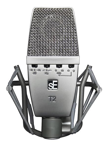 SE Electronics T2 Multi-Pattern Microphone: Titanium Capsule for Superior Sound Quality