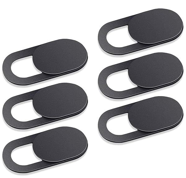 Ultra Thin SIREG Webcam Cover Slide - 6 Pack for Laptop, Tablet & Smartphone | Protect Privacy & Security with Strong Adhesive