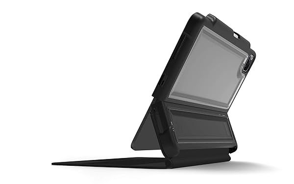 STM Dux Shell Magic Folio for iPad Pro 12.9" 4th Gen/12.9" 3rd Gen - Black (stm-222-295L-01)Case