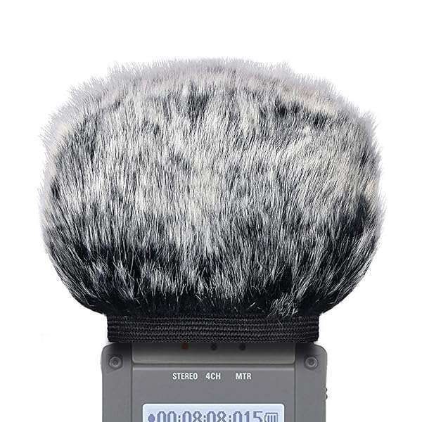 Best SUNMON Microphone Windscreen Muff for Zoom H4N Pro - Outdoor Windshield & Pop Filter for Clear Audio