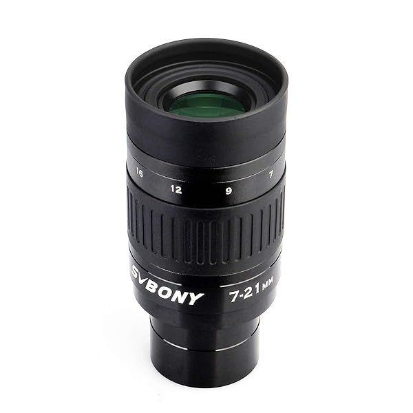 "SVBONY SV135 Zoom Eyepiece 7-21mm - Premium 1.25" Telescope Accessory for Astronomical Viewing"