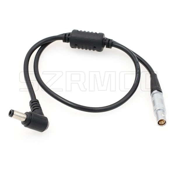 SZRMCC DC 5.5x2.5mm Barrel Plug to FFA 0S 4 Pin Power Cable for Z CAM E2 Camera High Quality Power Connector