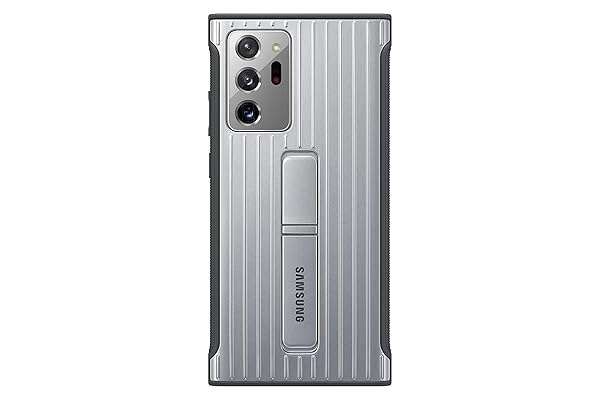 Samsung Galaxy Note 20 Ultra Rugged Case - Silver Drop Protection Cover (US Version)