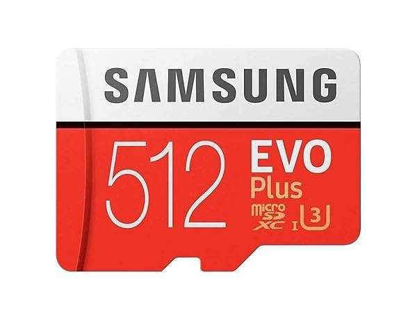 Samsung 512GB Evo Plus Micro SD Card MB-MC512GA with Adapter - Fast, Reliable Storage