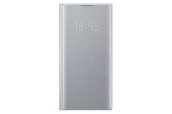Samsung Original Galaxy Note 10 LED View Cover Case - Silver