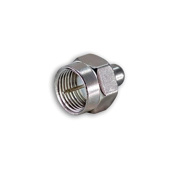 Buy SatelliteSale Universal F-Type 75 Ohm Coaxial Terminators - 25 Pack for 5-2050 MHz | Fast Shipping!