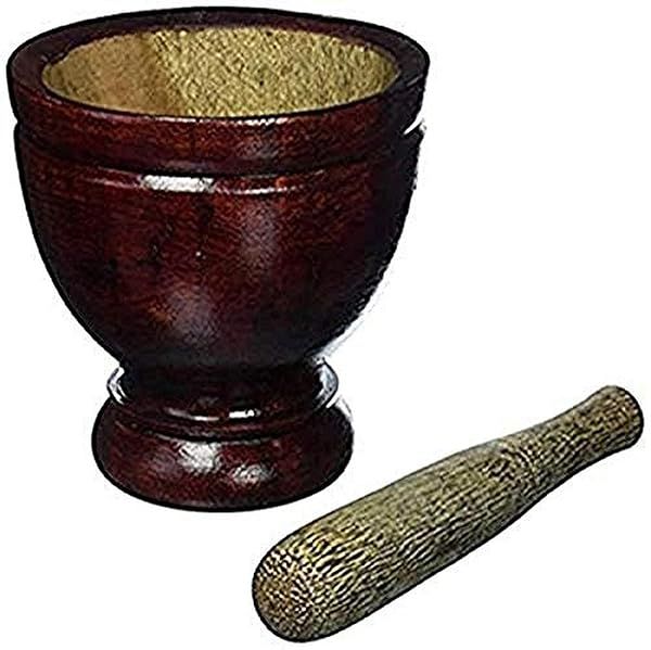 Buy 8-Inch Thai Mortar & Pestle for Authentic Papaya Salad - Premium Kitchen Tool from Thailand