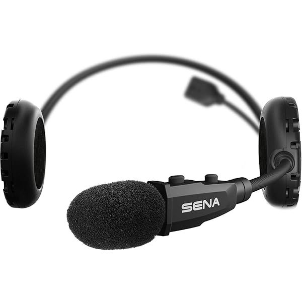 Buy Sena 3S Plus Boom Motorcycle Bluetooth Headset - Premium Sound & Comfort in Black