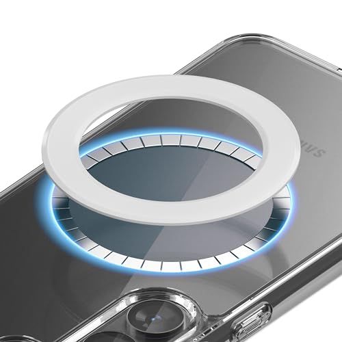 Sinjimoru MagSafe Sticker & M-Ring Plate: 1000g Magnetic Strength for Wireless Charging
