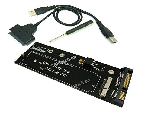 Sintech 26pin to SATA Adapter & USB Cable for MacBook Air/Pro 2012 SSD - Not for 2013-2015 Models