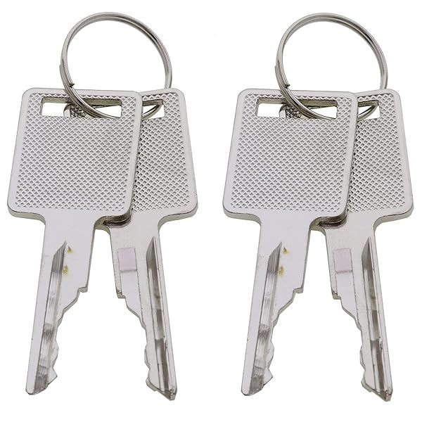 Solarhome 4pcs Ignition Key for Bobcat Skid Steer Loaders and Mini Excavators Model D250 307852A1 6709527 714602 A77313