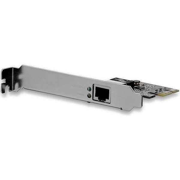 StarTech 1 Port PCIe Gigabit Network Adapter - Dual Profile NIC Card for Intel 6 Chip (ST1000SPEX2)