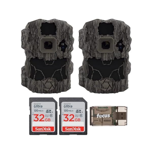 Stealth Cam DS4K Ultimate 32MP & 4K Video Bundle - 2-Pack with 32GB SD Card & Reader