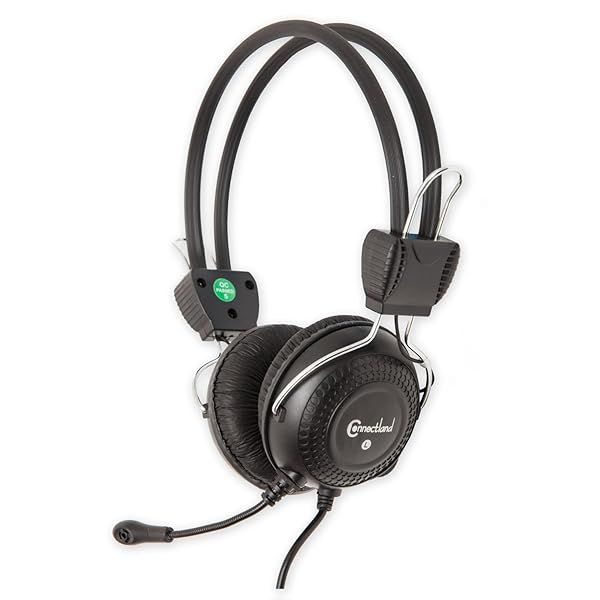 Best Stereo Wired PC Gaming Headset with Flexible Boom Mic & 3.5mm Audio Jack