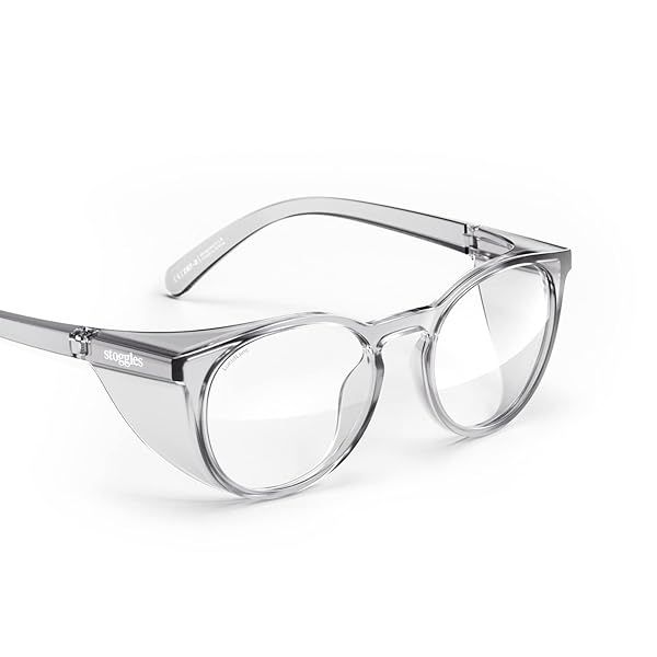 Stoggles Z87.1 Safety Glasses: Stylish, Durable, Anti-Fog, Blue Light & UV Protection