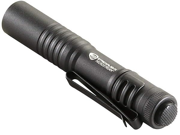 Streamlight MicroStream 2-Pack: Black LED Flashlights for Ultimate Brightness & Portability