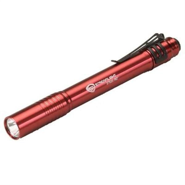 Streamlight Stylus Pro USB Cord Red (66137) - Compact, Powerful LED Flashlight for Everyday Use