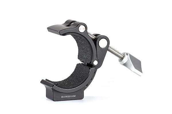 "SunwayFoto Titan Tube Clamp CC-01: Versatile Magic Arm Mount for 32mm & 36mm Legs with 1/4" & 3/8" Sockets"