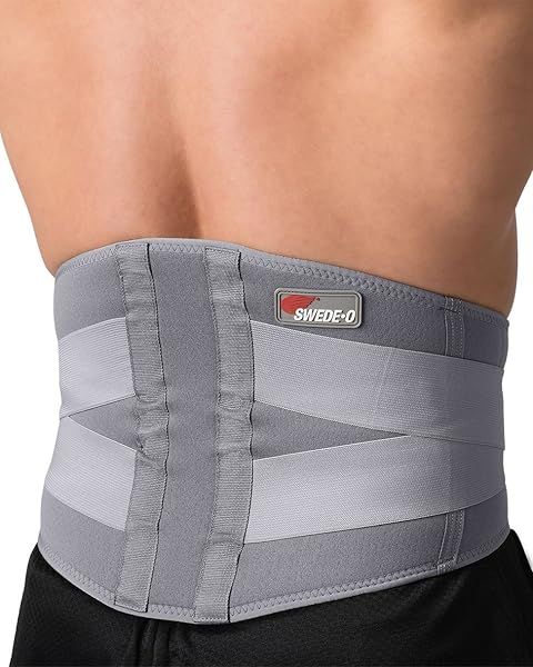 Swede-O Thermal Vent Lumbar Support Medium for Back Pain Relief and Comfort